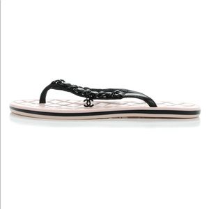 Chanel Chain Thong flip flop